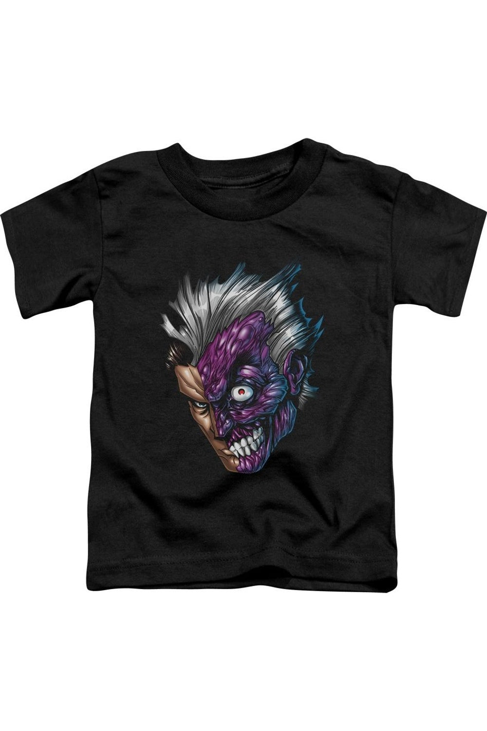 

Футболка с коротким рукавом для малышей Batman Just Face Gildan, черный