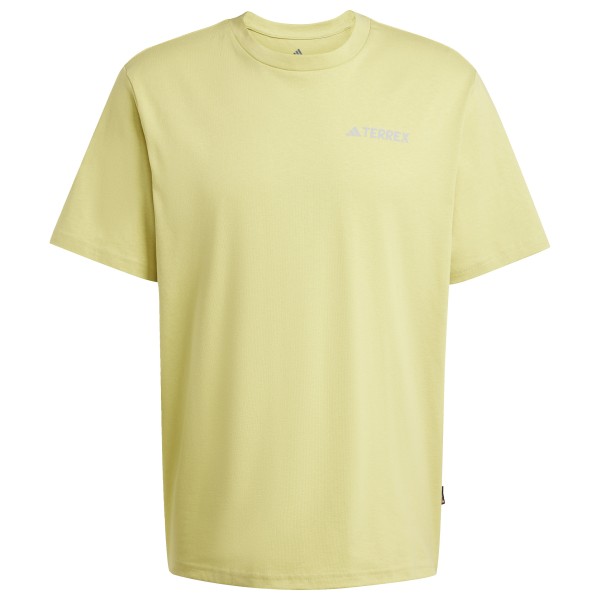 

Футболка с графическим принтом Xploric polygiene - футболка Adidas Terrex, золотой