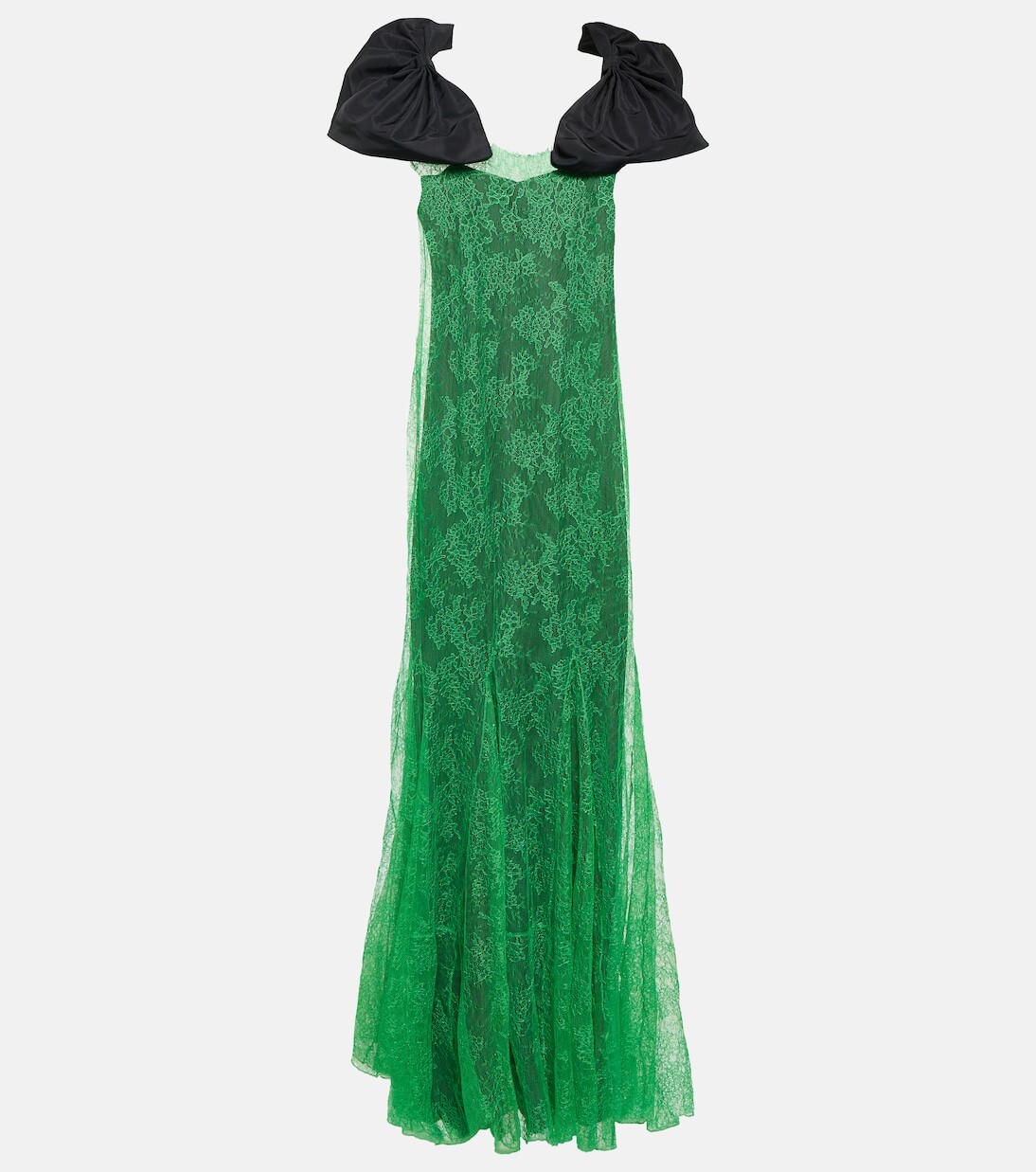 

Кружевное платье Nina Ricci, зеленый