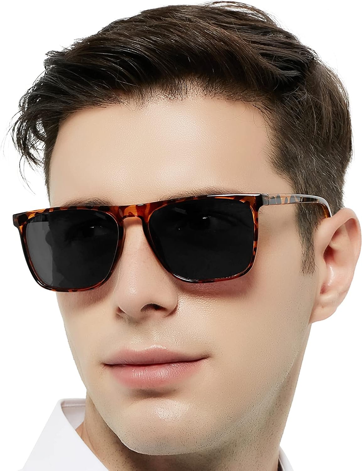 

Солнцезащитные очки MARE AZZURO увеличенного размера с поляризацией, для женщин и мужчин, для вождения, рыбалки, спорта, с защитой UV400, для вечеринок и пляжа, 07-5025 Brown/Grey Lens