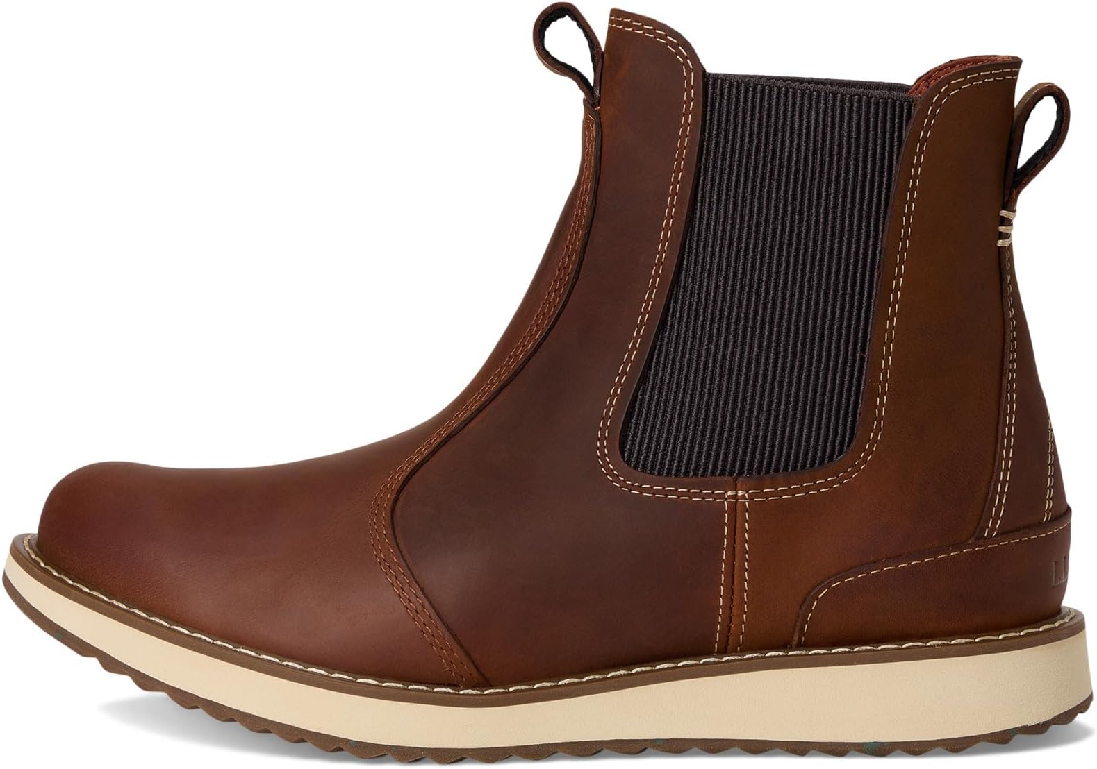 Ботинки L.L.Bean Stonington Chelsea Boot Leather, цвет Oakwood 1 — фото 4