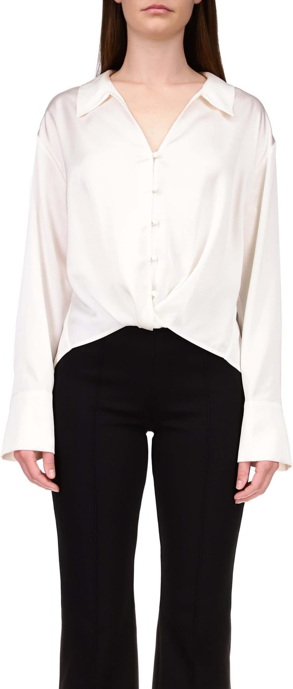

Блуза Sanctuary Twist Detail Blouse, цвет Winter White