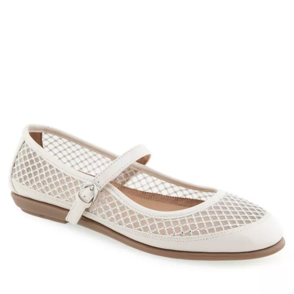 Балетки Baylee женские на ремешке Aerosoles, цвет eggnog mesh fabric
