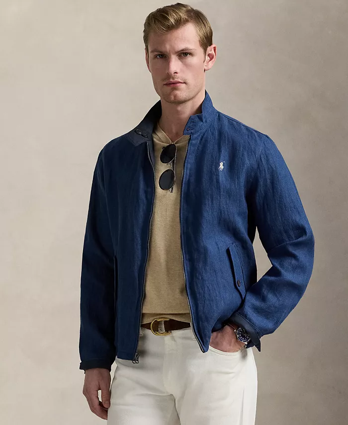 

Мужская реверсивная куртка The Bedford Polo Ralph Lauren, синий