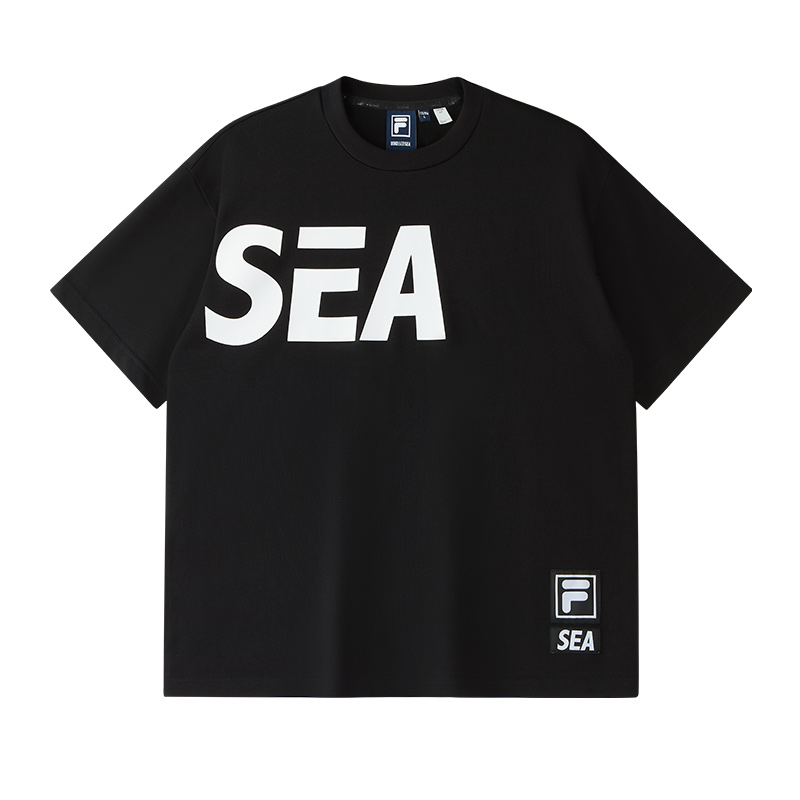 

FILA FUSION Футболка унисекс Jet Black, Черный, FILA FUSION Футболка унисекс Jet Black