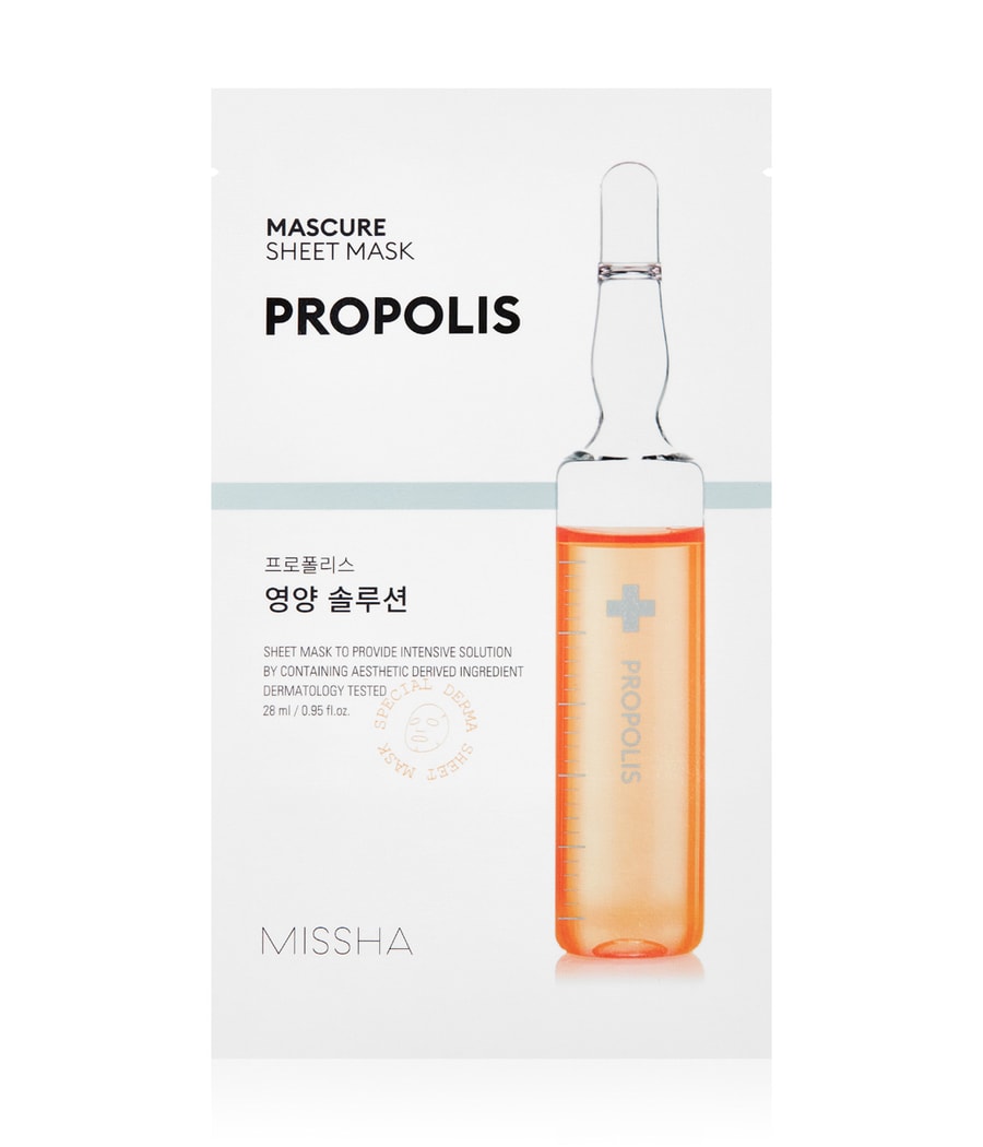 

Тканевая маска MISSHA Mascure Propolis, 1 шт.