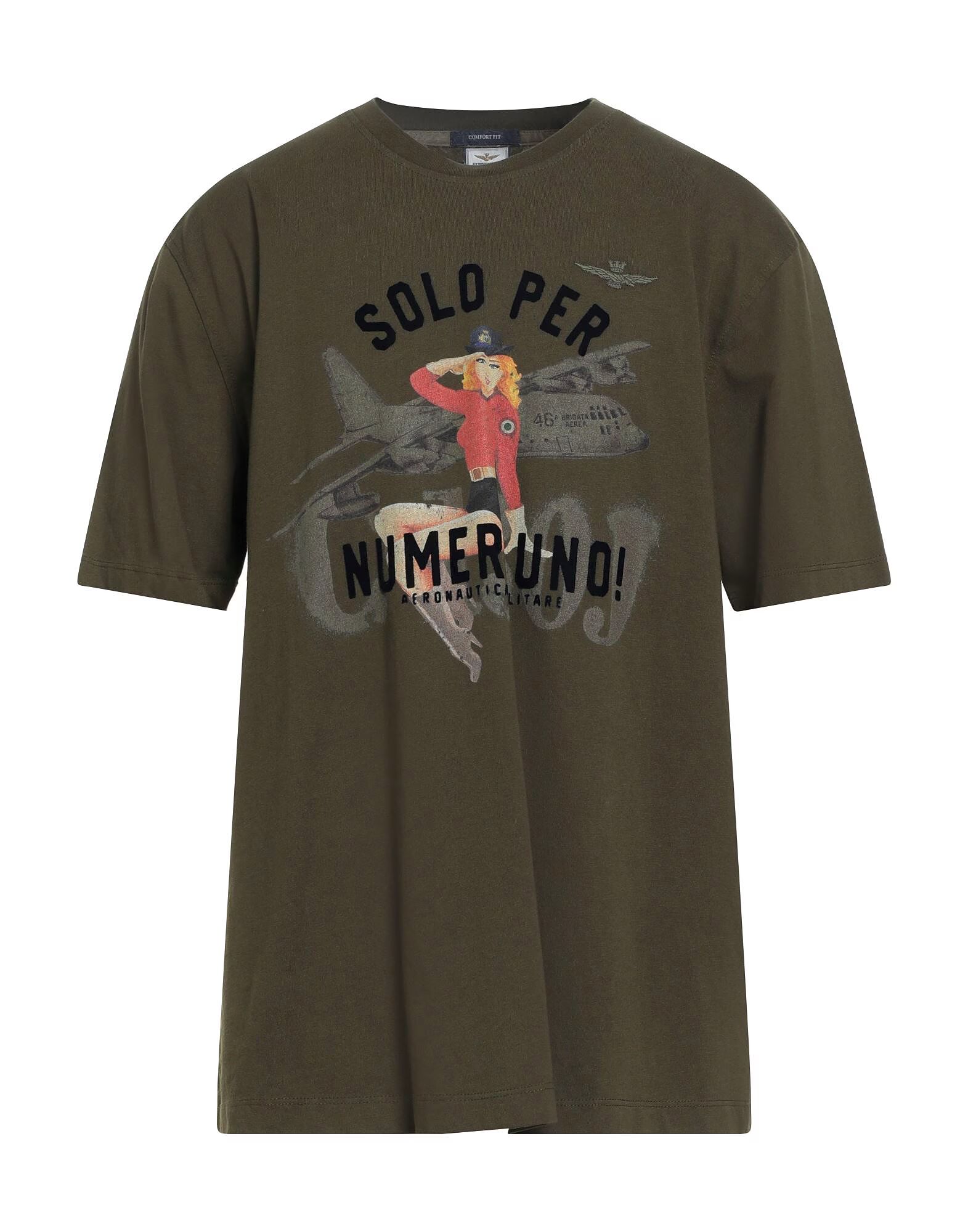 

Футболка Aeronautica Militare, зеленый