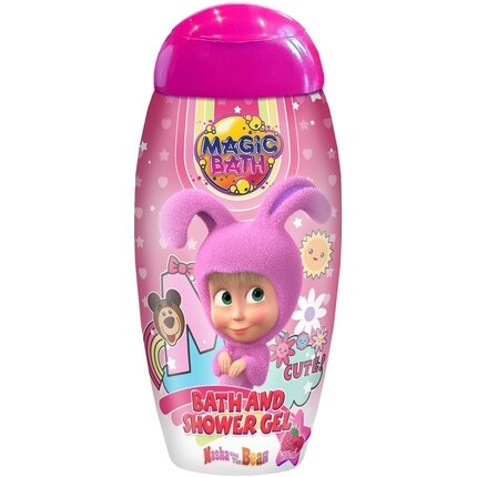

Гель для ванны и душа Magic Bath - Малина 200 мл Masha & The Bear