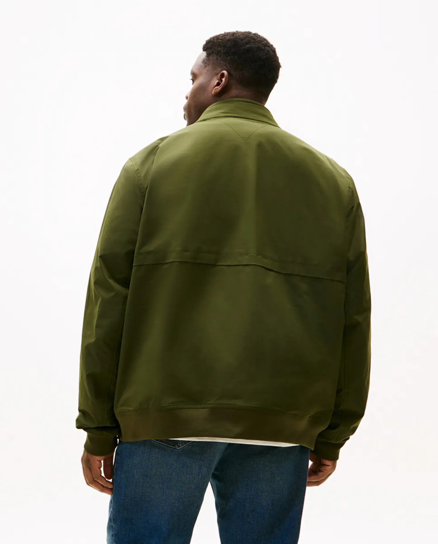 Водонепроницаемая женская куртка с молнией больших размеров Tommy Hilfiger, Verde Militar — фото 2