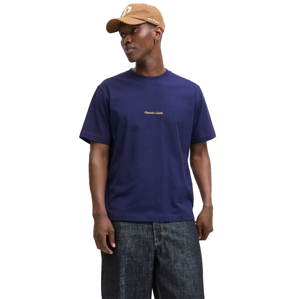 

Футболка с коротким рукавом Jack & Jones Norrebro Emb, синий