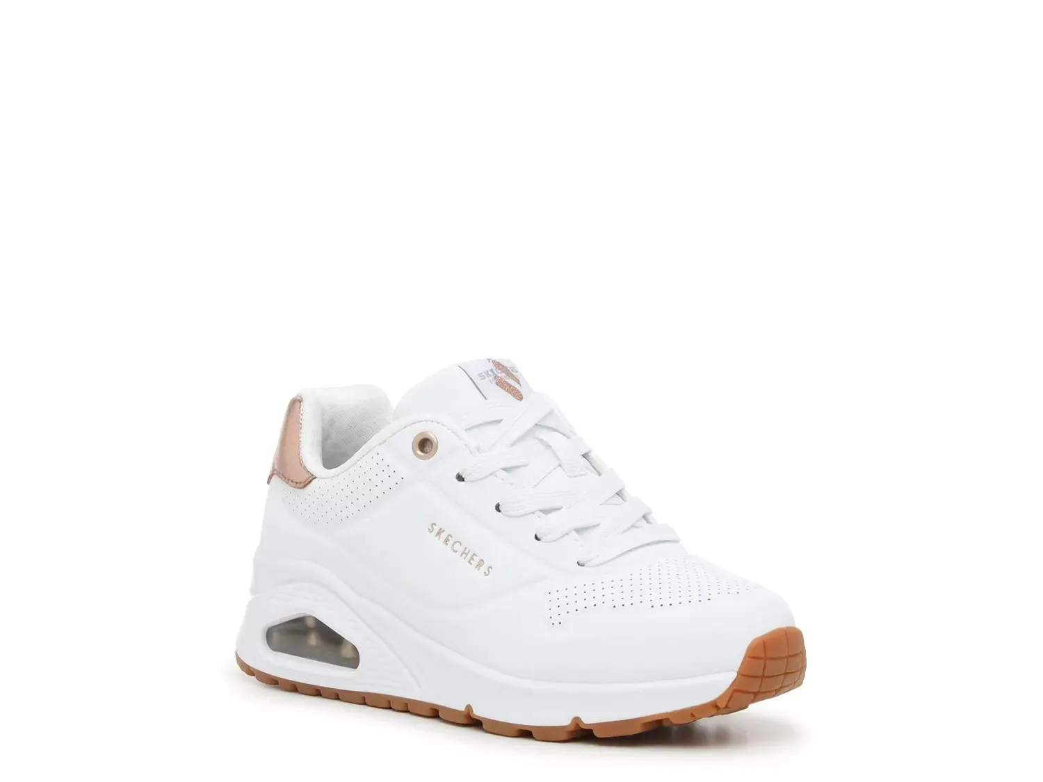 

Кроссовки Skechers Uno Gen1 Butterfly — детские, белые/розовые