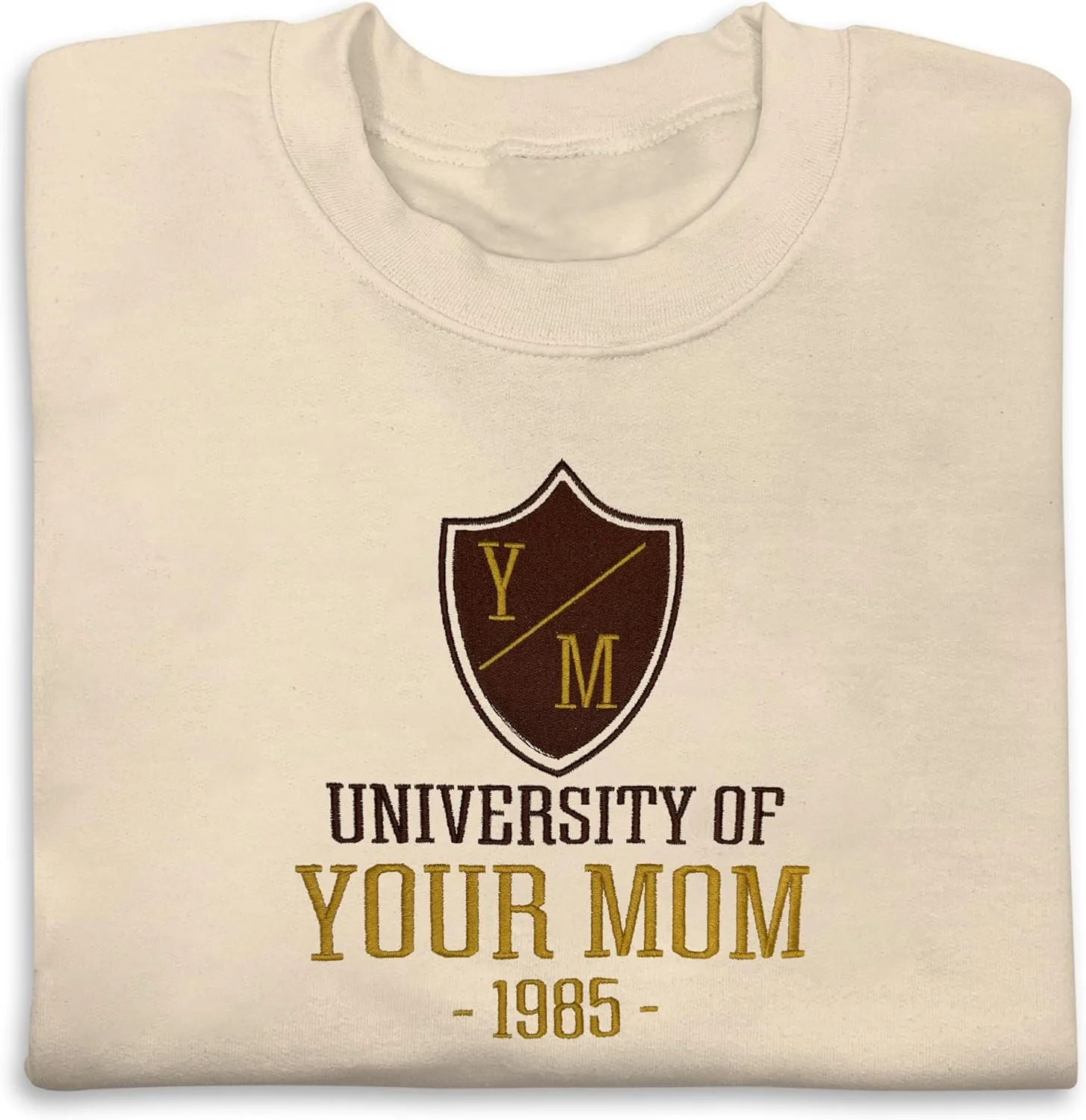 

Толстовка University Of Your Mom с вышивкой NACRE APPAREL