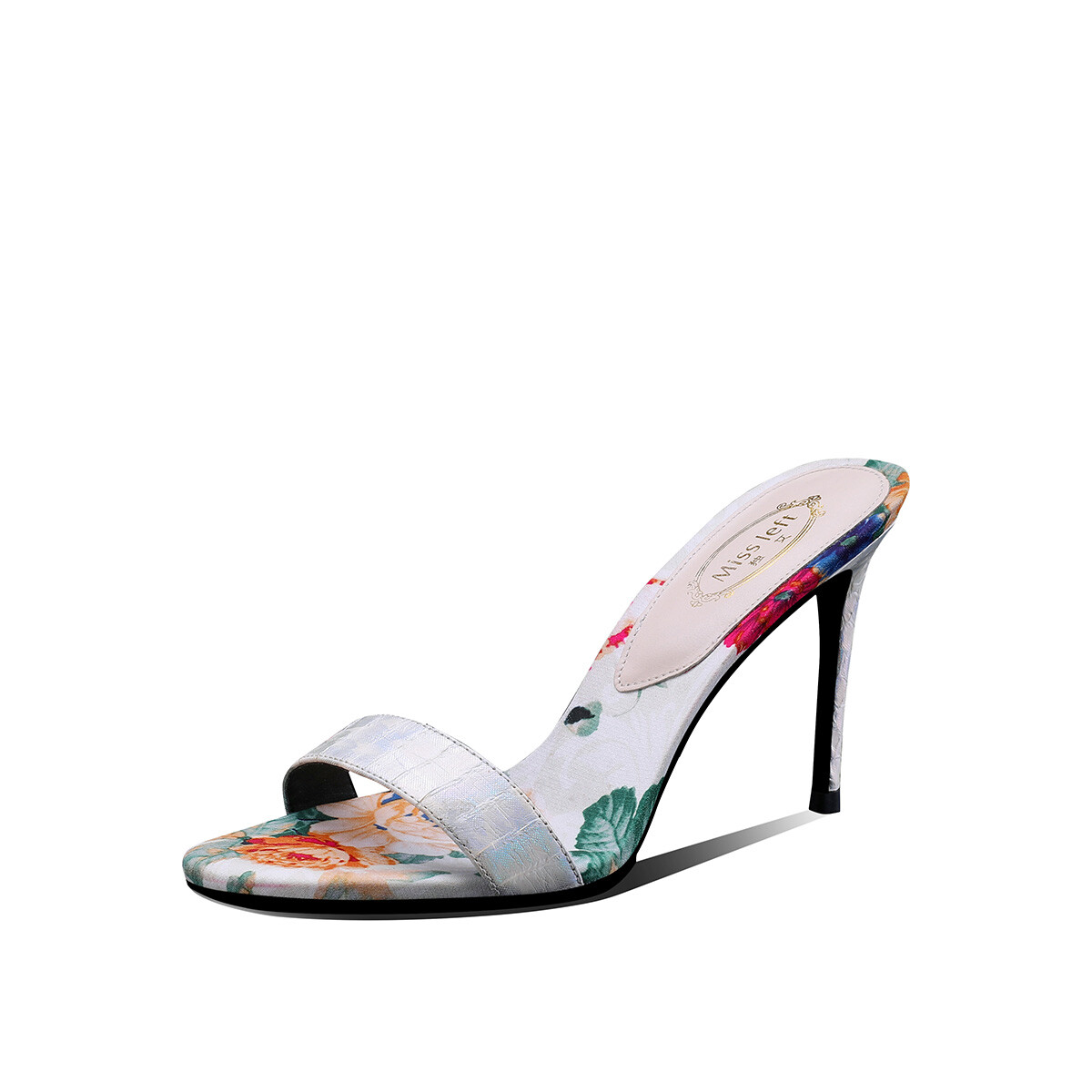 

Шлепанцы женские Miss Left, цвет Spotted black