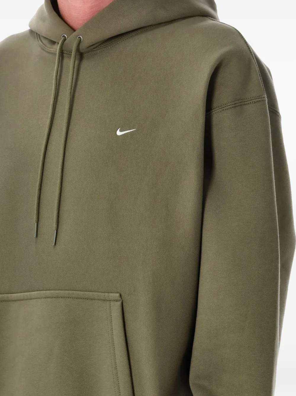 Толстовка с длинными рукавами и логотипом Nike, зеленый — фото 3