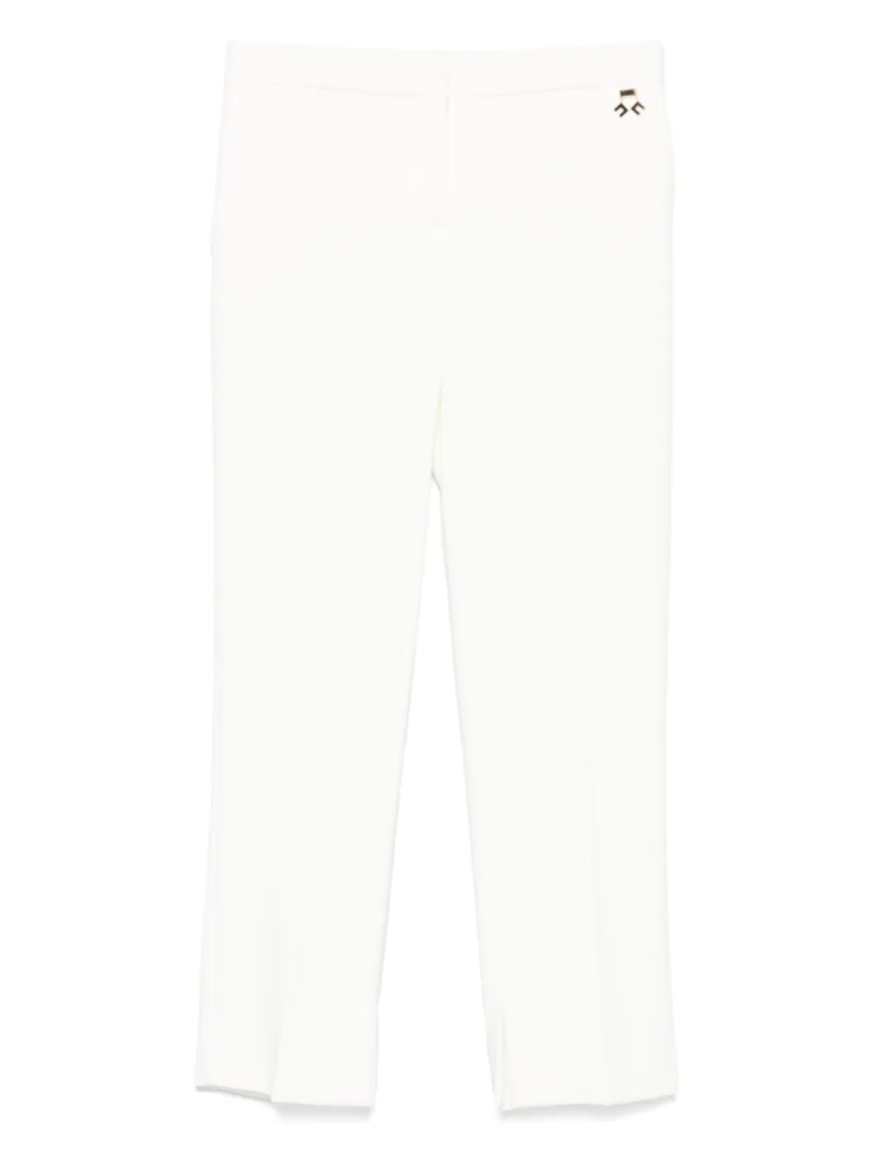 

Легкие креповые брюки Elisabetta Franchi, белый