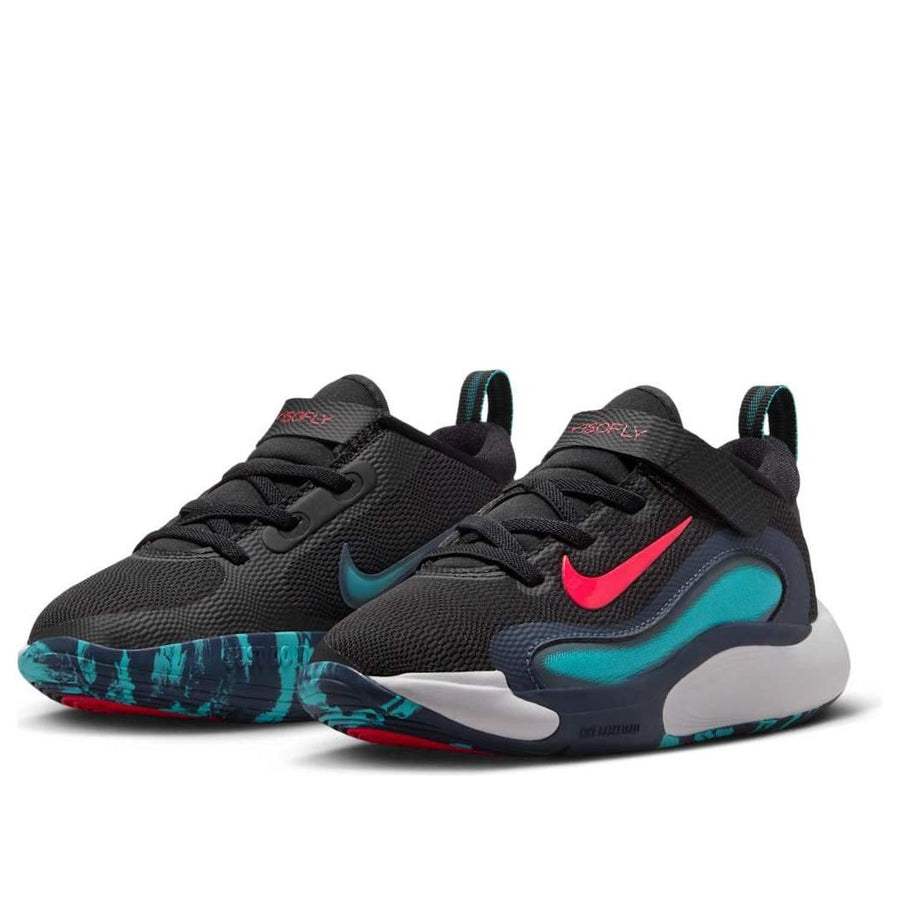 Кроссовки (PS) Nike IsoFly 'Black Dusty Cactus Bright Crimson', черный — фото 3