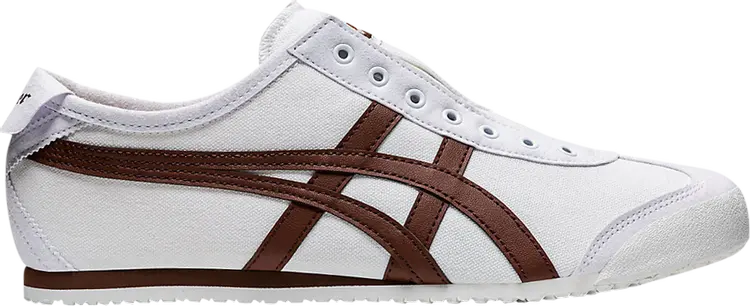 

Кроссовки Mexico 66 Slip-On 'White Reddish Brown', белый