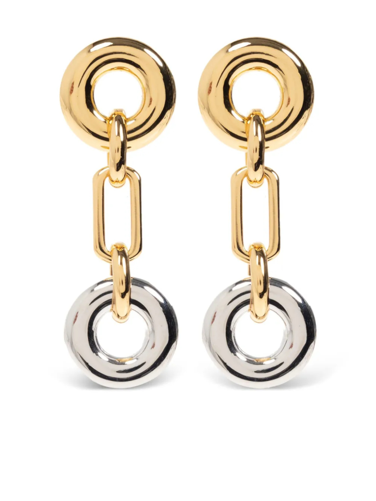 

Двухцветные серьги Kate Spade, золотой