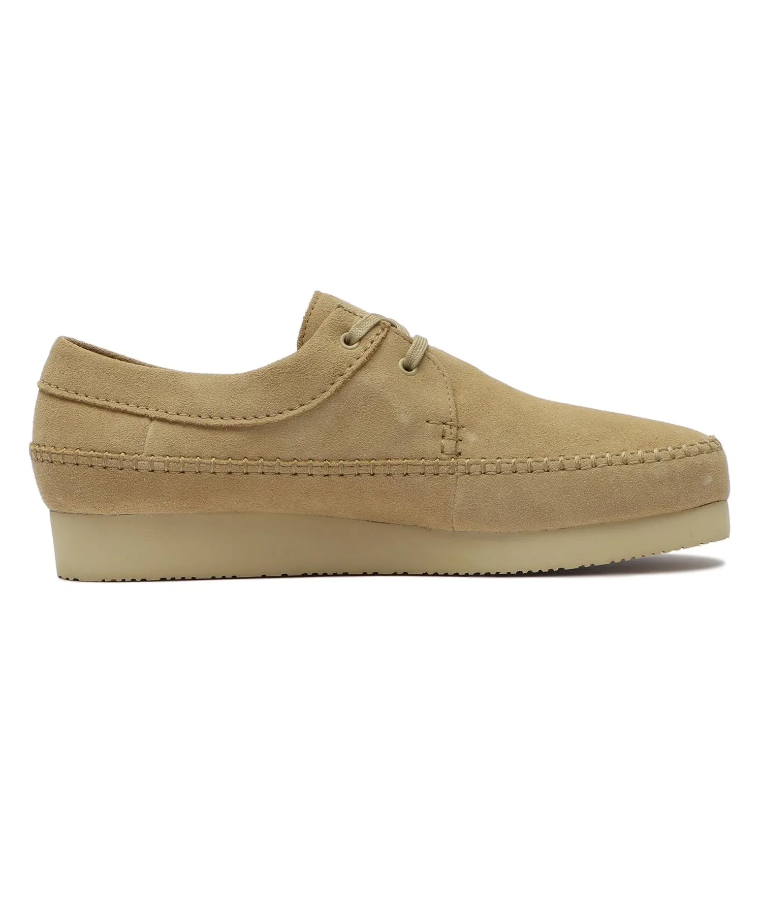 Мужские мокасины с водонепроницаемой функцией Clarks Weaver GTX 26171485 бежевые — фото 2