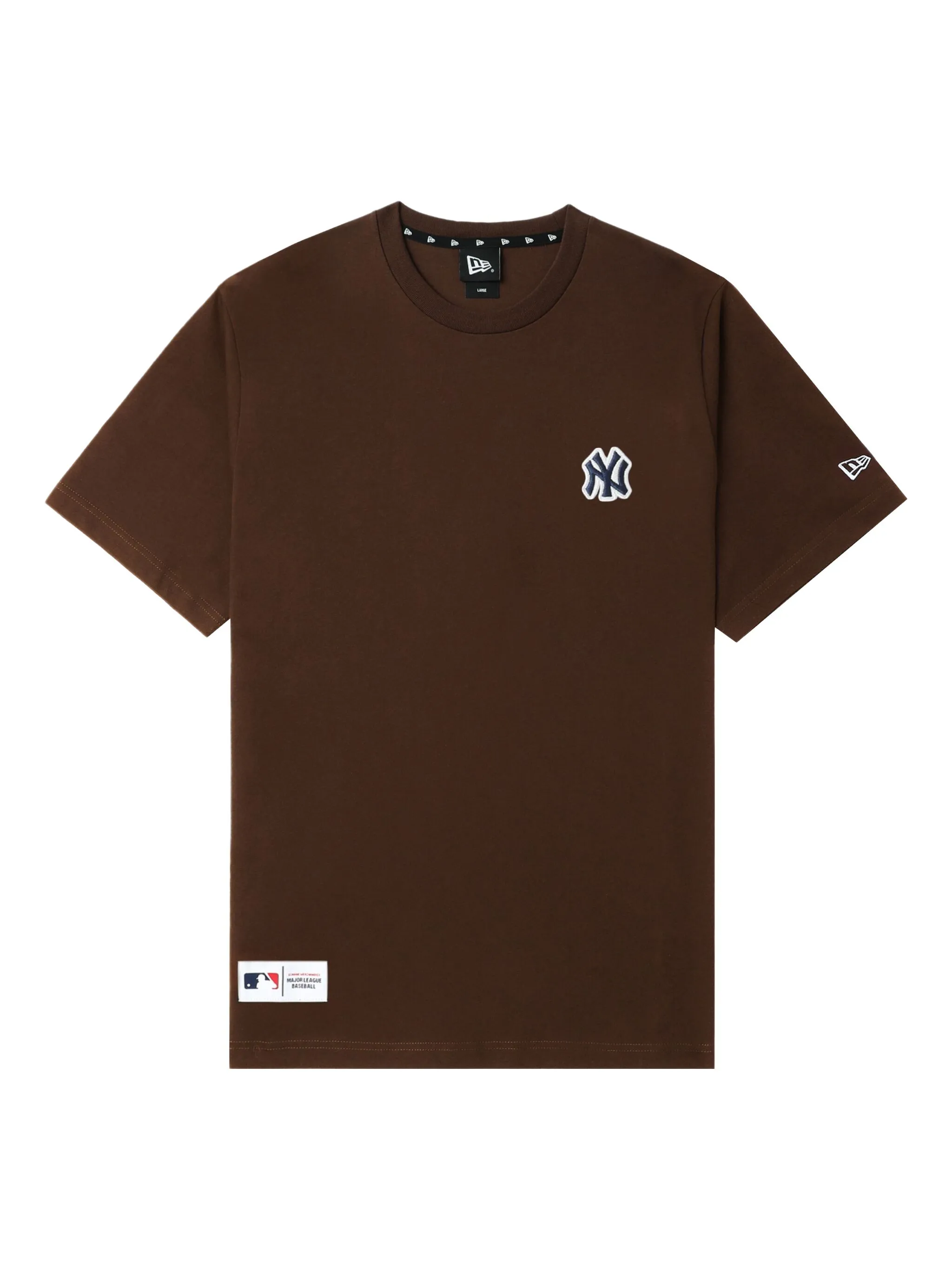 

Футболка с нашивкой-логотипом New Era Cap, коричневый