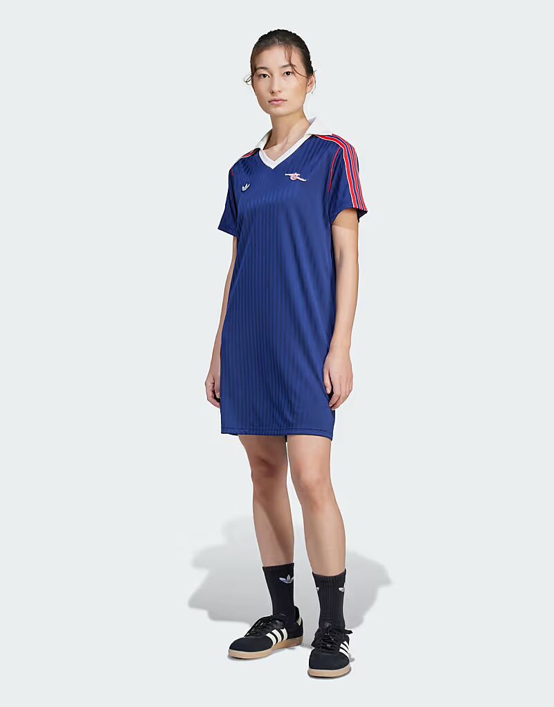 

Платье Adidas Originals Arsenal terrace icons dress in night sky