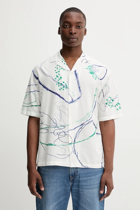 

Хлопковая рубашка MAX Desigual, бежевый