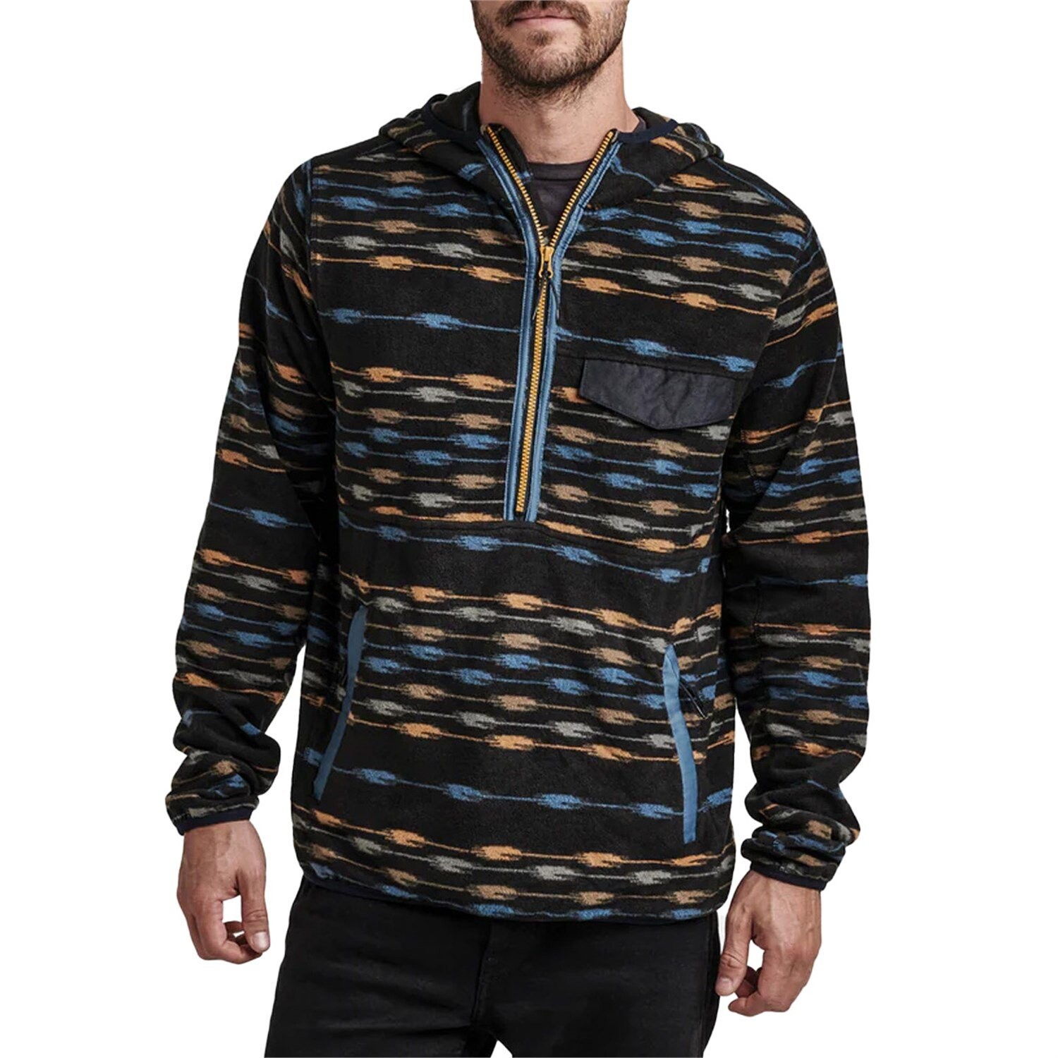 

Толстовка Roark Barra Scrambler, цвет Dark Navy Sosho
