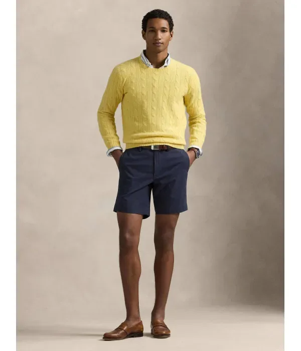 Шорты straight fit Polo Ralph Lauren, темно-синий — фото 2