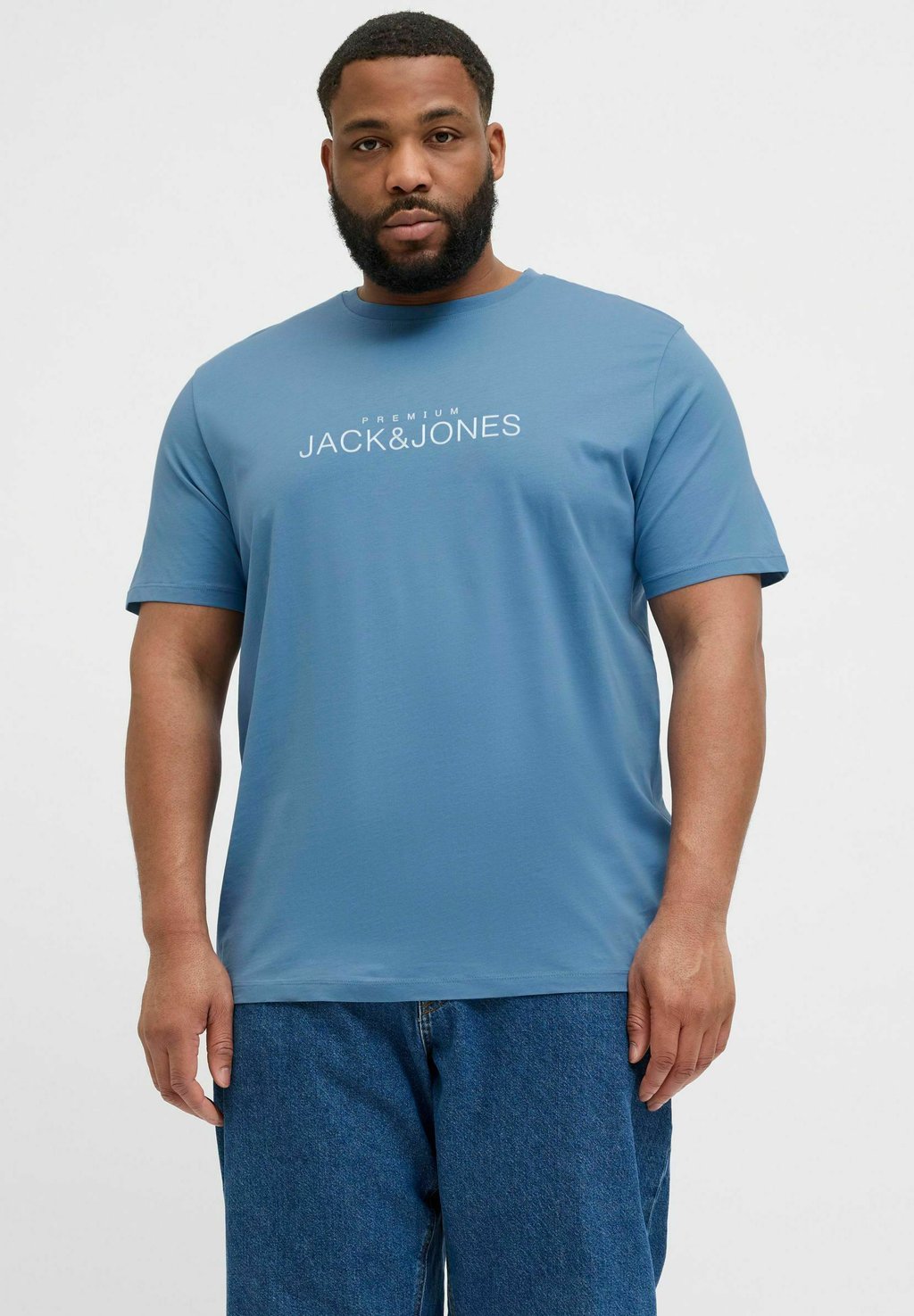 

Футболка с принтом Jack & Jones, цвет Quiet Harbor