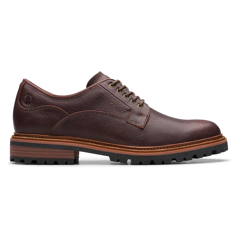 Туфли Clarks Ridge Lo Clarks shoes, коричневый — фото 4