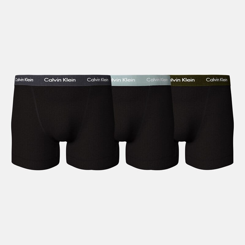 

Мужские трусы-боксеры 3 шт Calvin Klein, черный