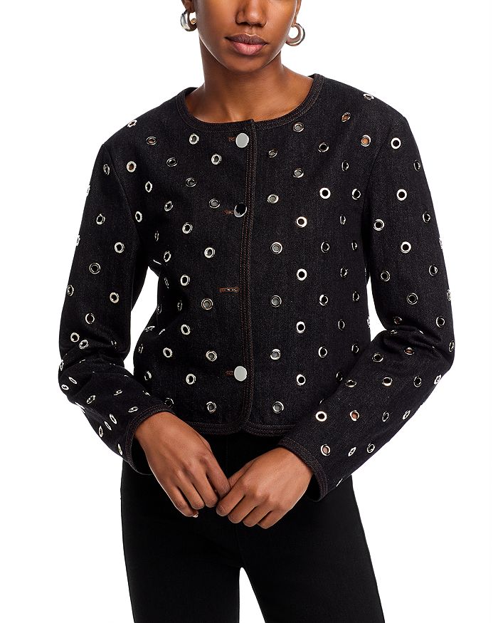 

Куртка Beale Eyelet Veronica Beard, черный