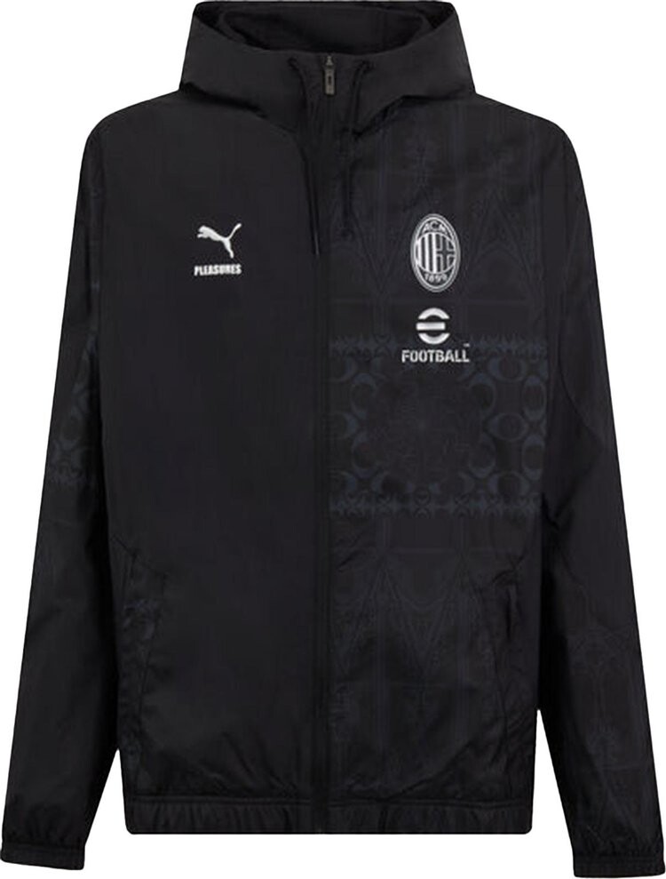 

Куртка Puma x AC Milan x Pleasures Prematch 'Dark Version', черный