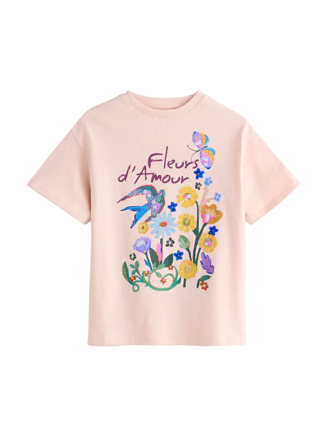 Футболка Next, Pastel Pink