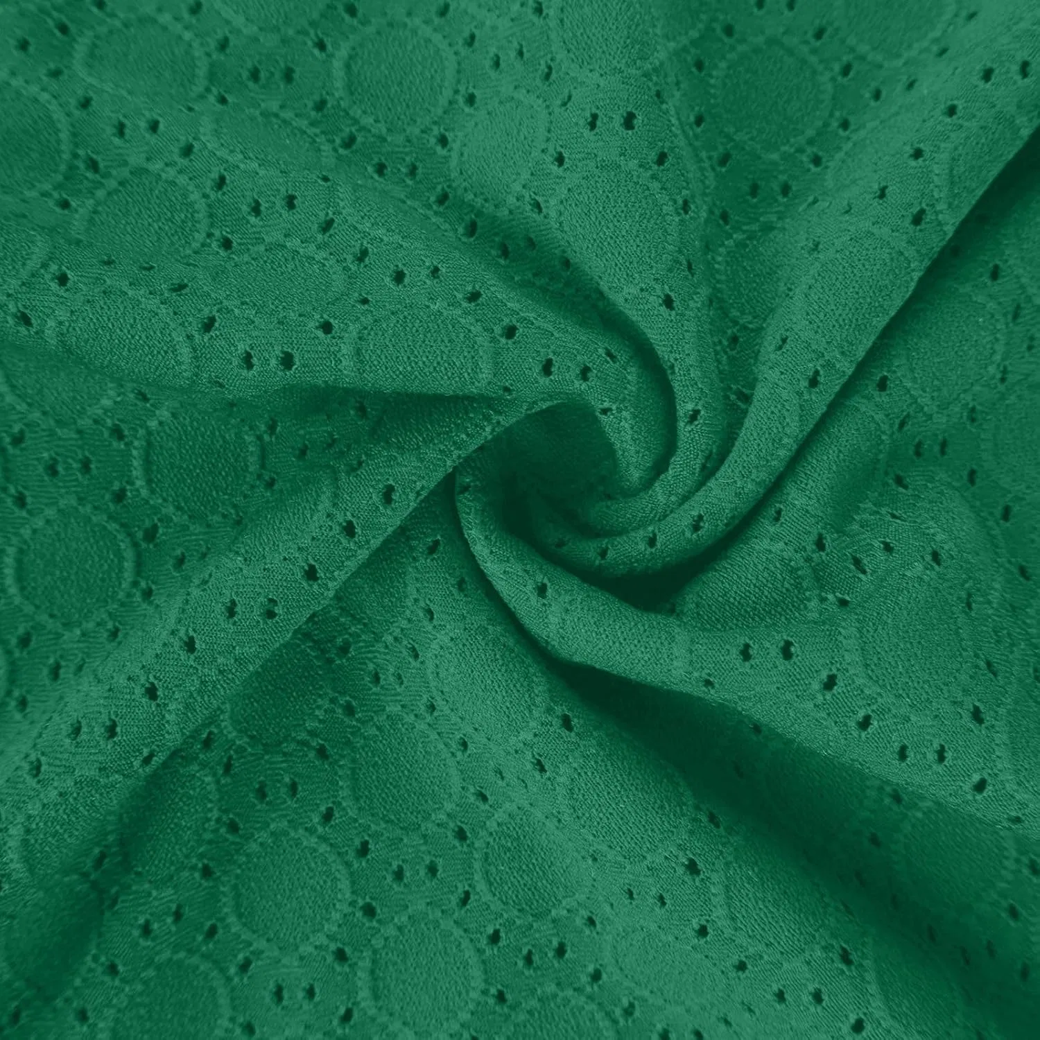 Женский топ свободного кроя, с круглым вырезом, без рукавов, Green — фото 4