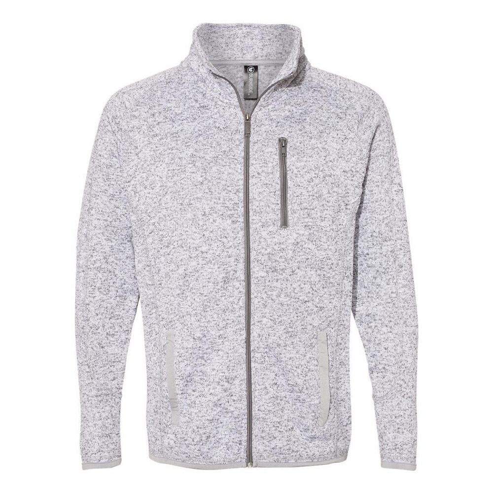 

Трикотажная куртка-свитер Burnside, цвет Heather Grey