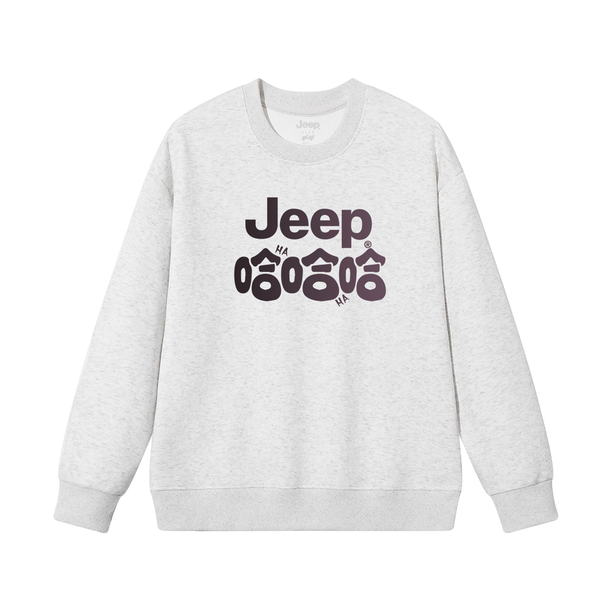 Детский свитшот с круглым вырезом Moderate Jeep, coffee — фото 2