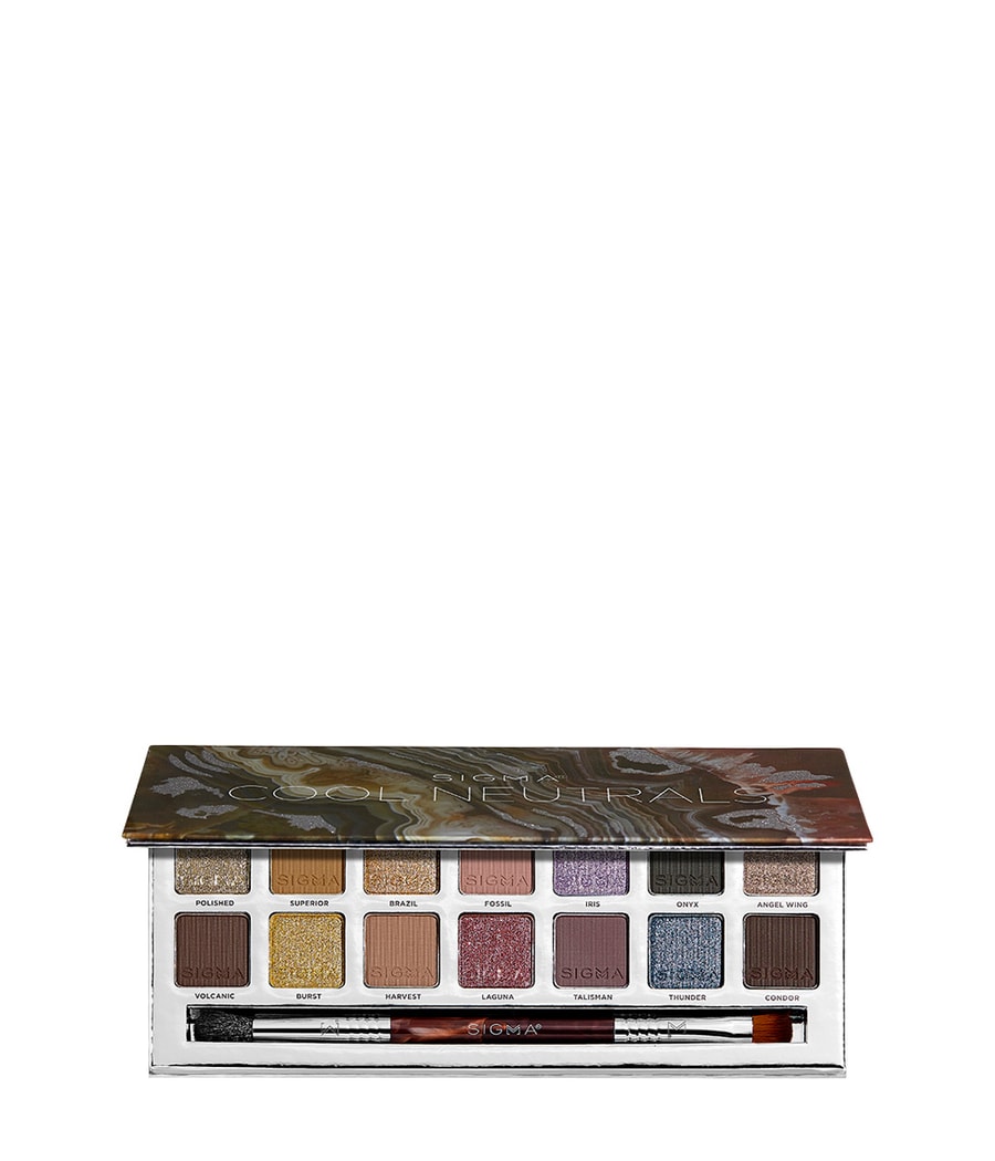 

Палитра теней для век Sigma Beauty Cool - Neutrals Eyeshadow Palette, 16g