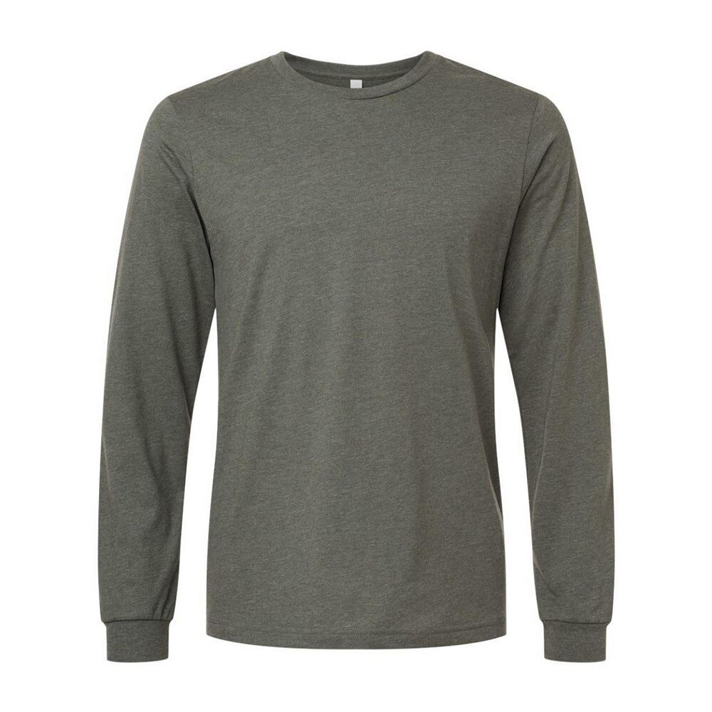 

Футболка Bella + Canvas Heather из ПВХ с длинными рукавами Bella+Canvas, цвет Heather Military Green