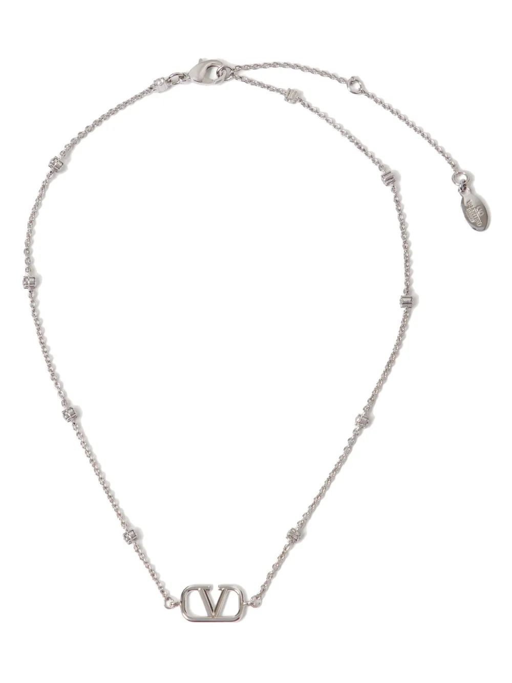 

Колье с логотипом VLogo Signature VALENTINO GARAVANI, серебяный