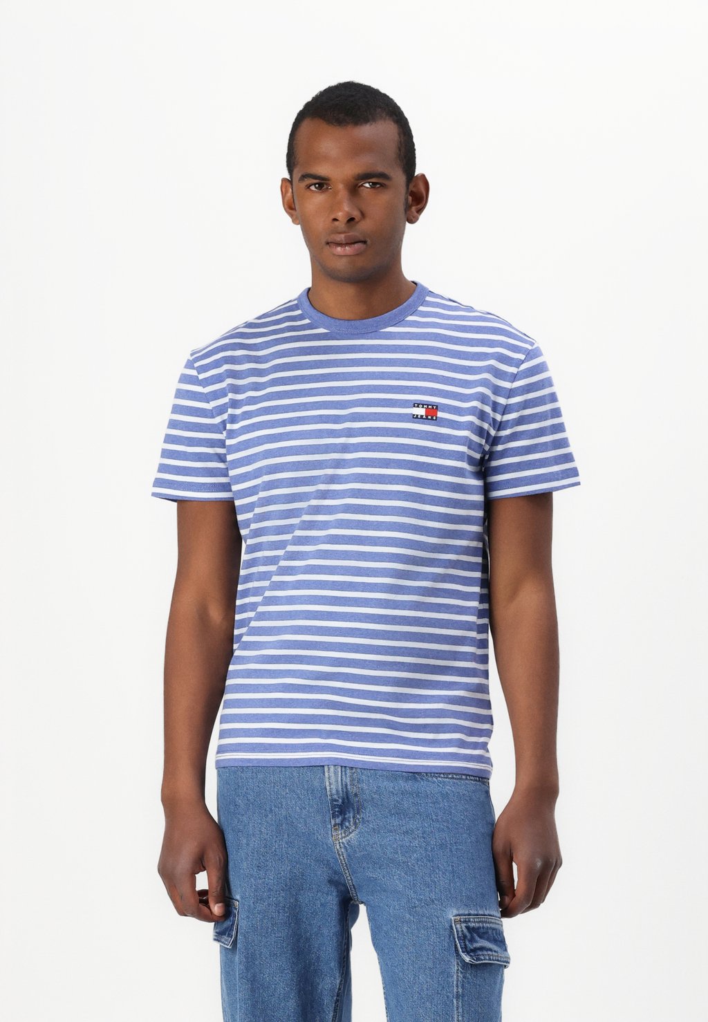 

Футболка с принтом BRETON TEE Tommy Jeans, синий