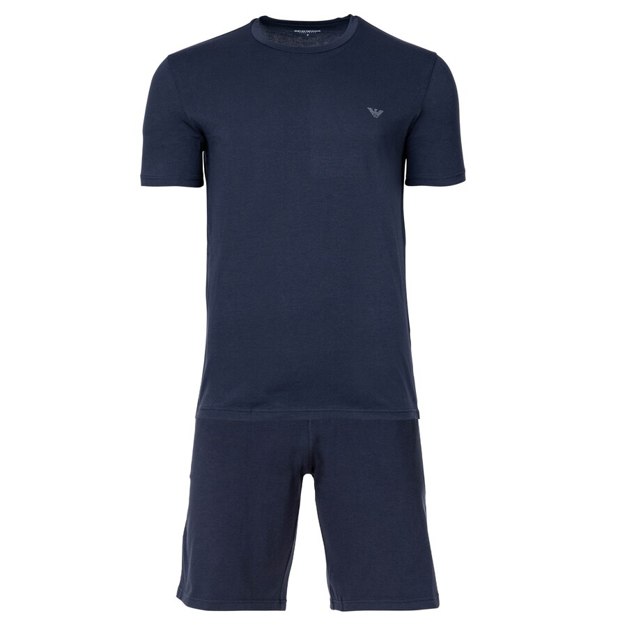 

Короткая пижама Emporio Armani, морской синий
