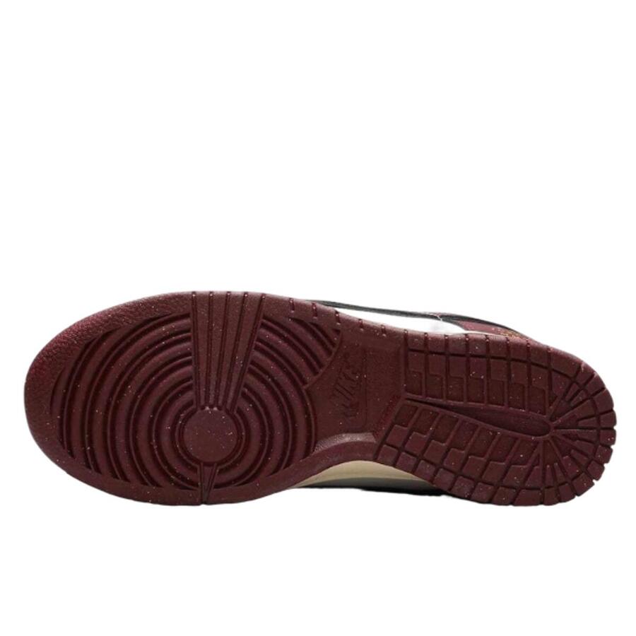 NIKE Кроссовки Dunk Low SE Just Do It Sail Team Red — фото 3