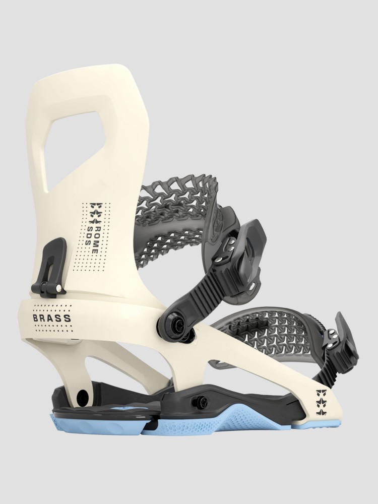 

Крепления для сноуборда Rome Brass Snowboard-Bindung, bone white