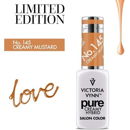 Victoria Vynn Pure Creamy Hybrid Manicure Soak Off UV Led Гель-лак для ногтей 8 мл 145 — фото 3