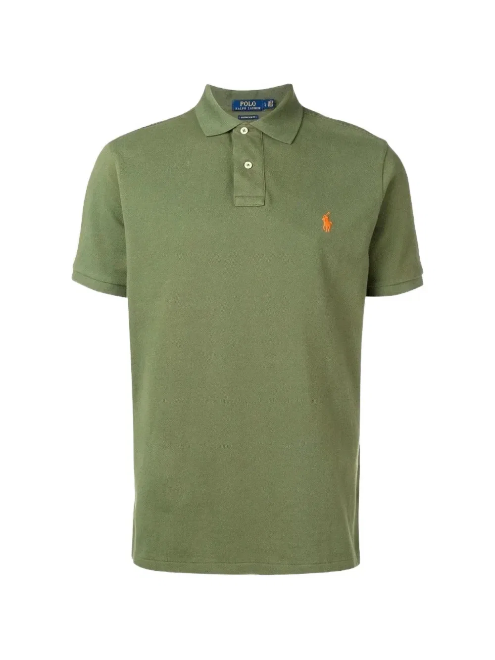 Рубашка-поло из сетчатой ткани с вышивкой логотипа POLO RALPH LAUREN, зеленый