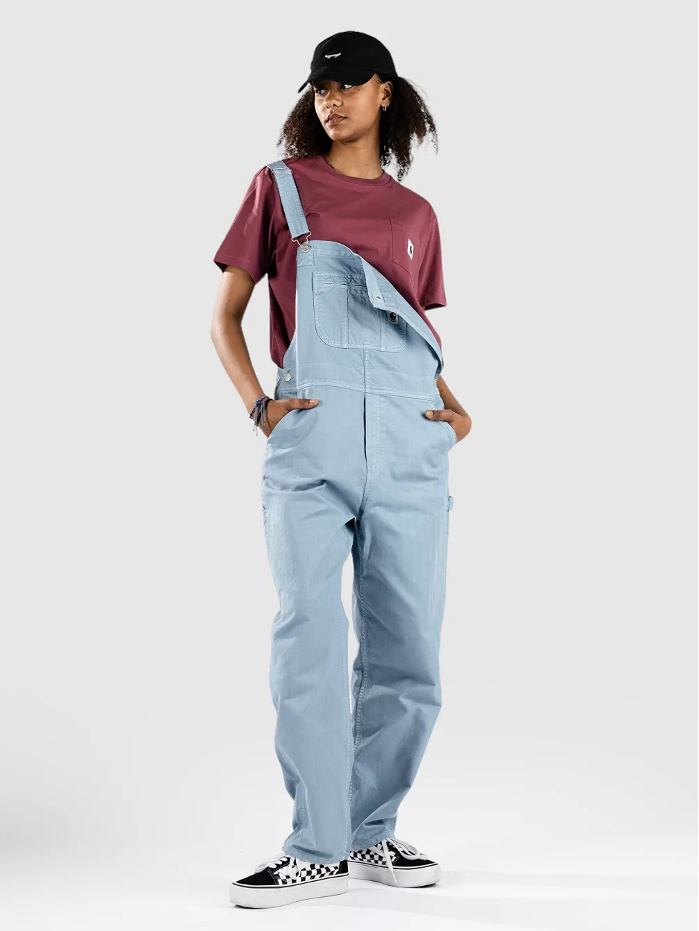 

Джинсовый комбинезон Norris Bib Carhartt Wip, синий