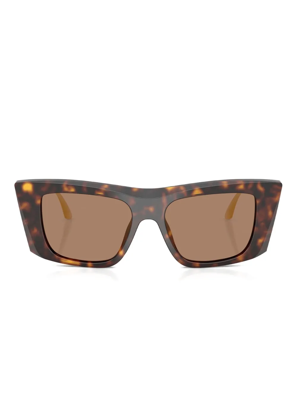 

Солнцезащитные очки в оправе черепаховой расцветки Dolce & Gabbana Eyewear, коричневый