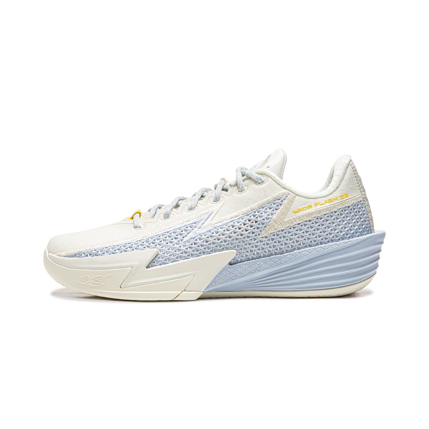 

Li-Ning Li Ning Cushioning Slip Resistant Abrasion Resistant Breathable Rebound Grip Low top Basketball Shoes мужские бело-синие