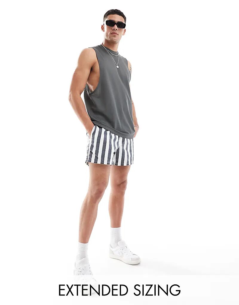 

Спортивная сетчатая майка свободного кроя ASOS DESIGN серого цвета